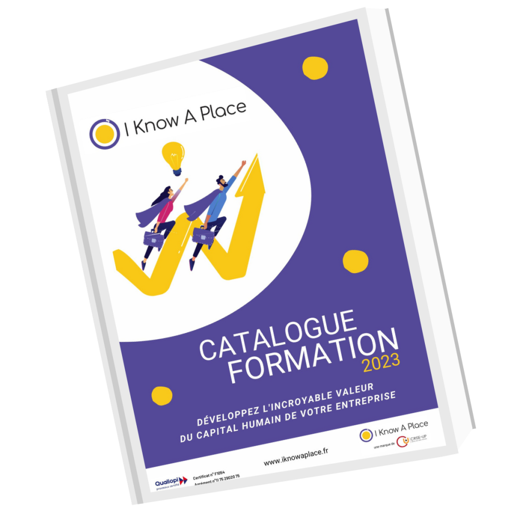 catalogue formation 2023 i know a place